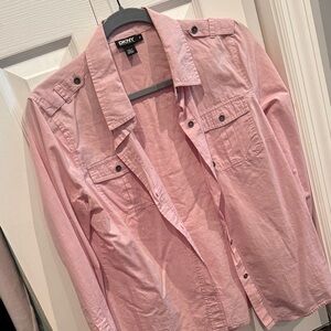 DKNY Light Pink Casual Shirt